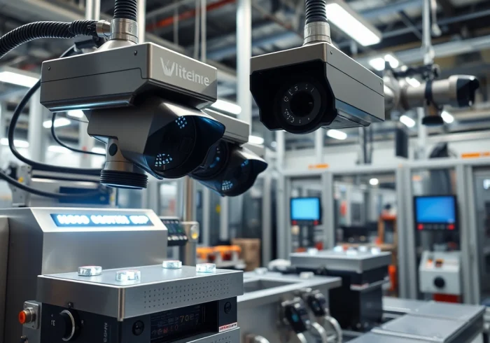 Optimize machine vision technology in a professional industrial setting for quality inspection.