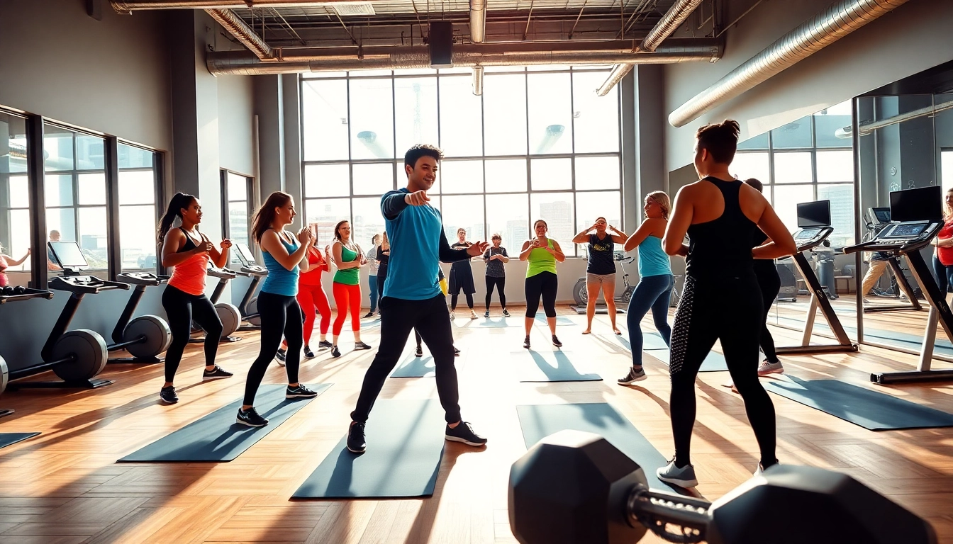Join the best gym in Jersey City for an energetic group workout in a modern facility.