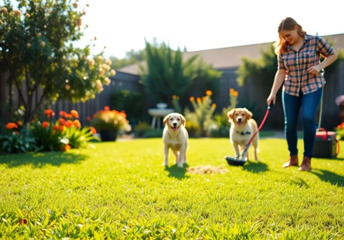Provide affordable pooper scooper service San Antonio for a clean and happy yard.