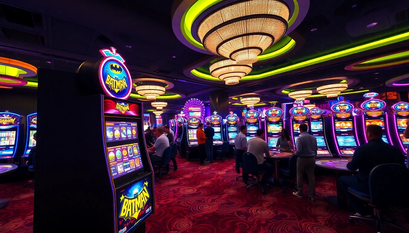 Menangkan pengalaman bermain di situs slot batman138 dengan mesin slot tema Batman yang menarik.