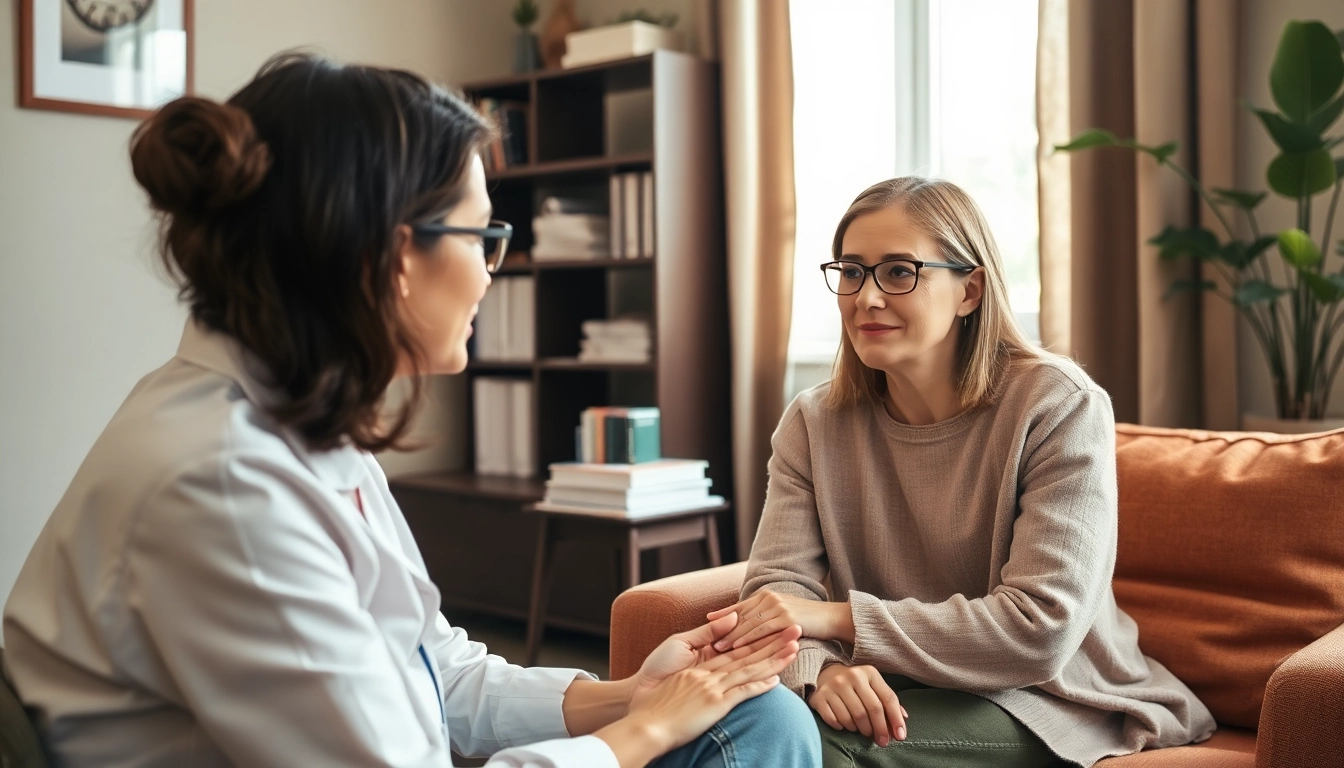 Engaging session with an attachment theory specialist and a client, fostering emotional understanding.