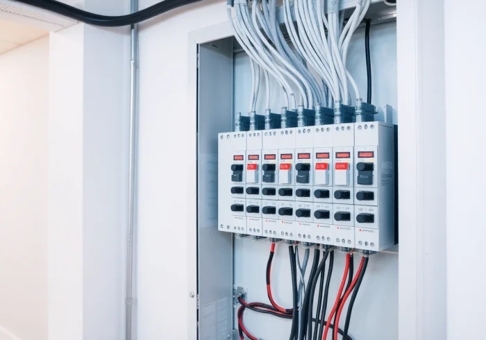 Analyze key features of an Electrical Panel in a modern home setting.