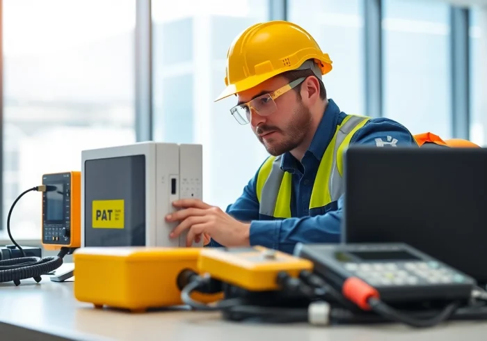 Ensure compliance with Pat testing Cannock services by a qualified technician.