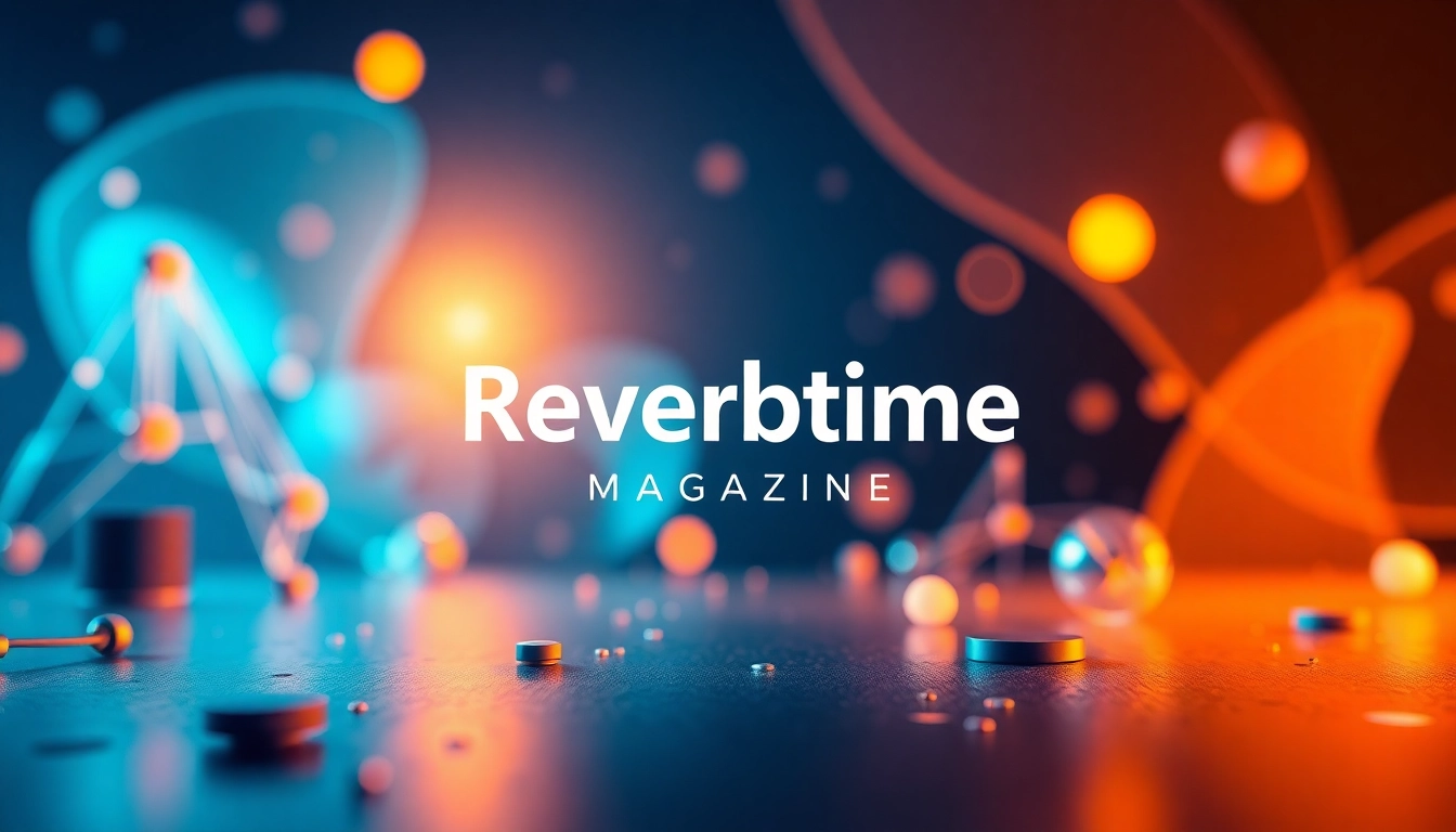 Highlighting Reverbtime Magazine with a vibrant, professional magazine cover showcasing technology and creativity.