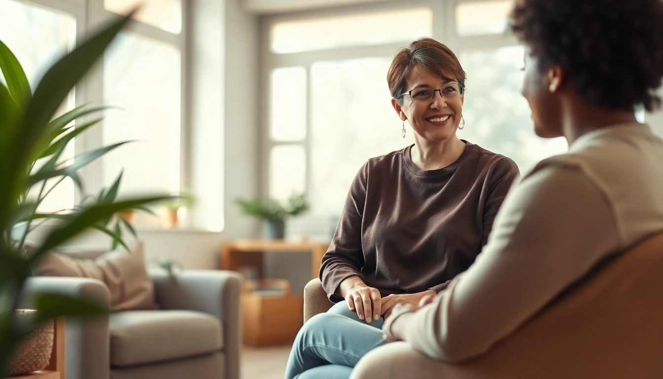 Engaging session with an attachment theory coach guiding clients towards emotional healing.