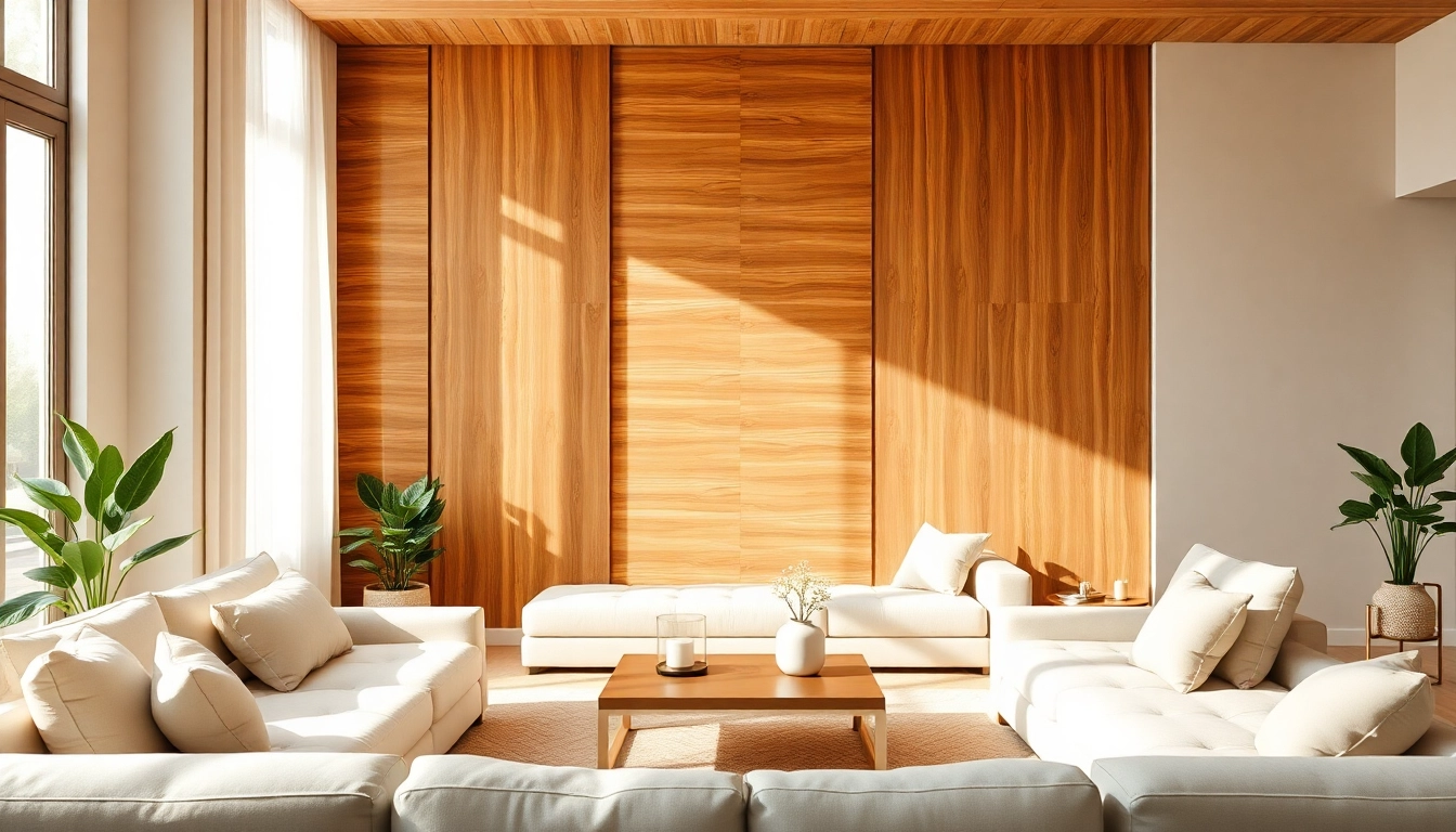 Transform your space with elegant decorative wood slat wall panels for a warm, inviting atmosphere.