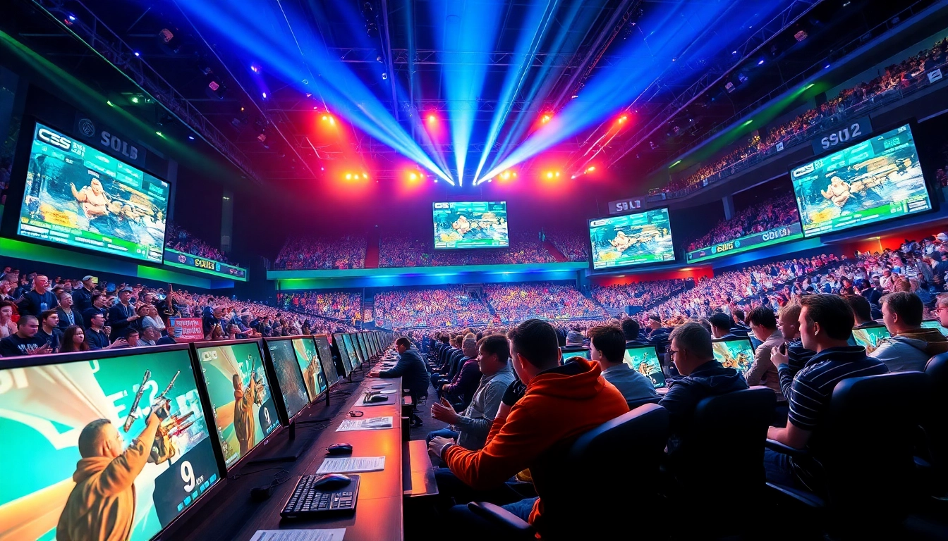 Learn what is CS2Bet? in this vibrant esports betting scene during a CS2 match.
